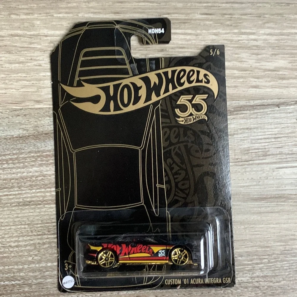 Hot Wheels Car Acura Integra 55th Anniversary 55 Years Hotwheels Collectible New